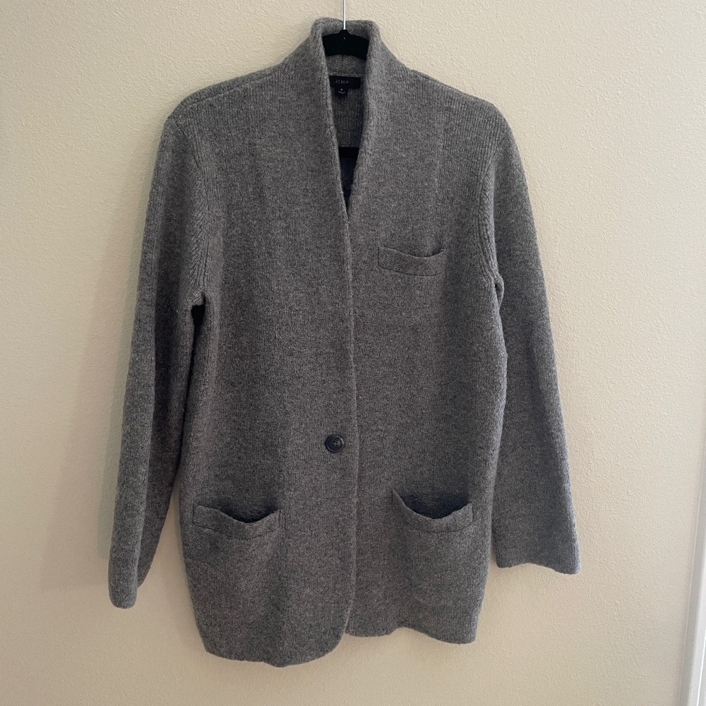 J. Crew Cocoon Sweater Blazer